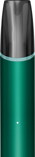 VEEV NOW ULTRA Classic Mint disposable vaping device close up with green ring around the mouthpiece